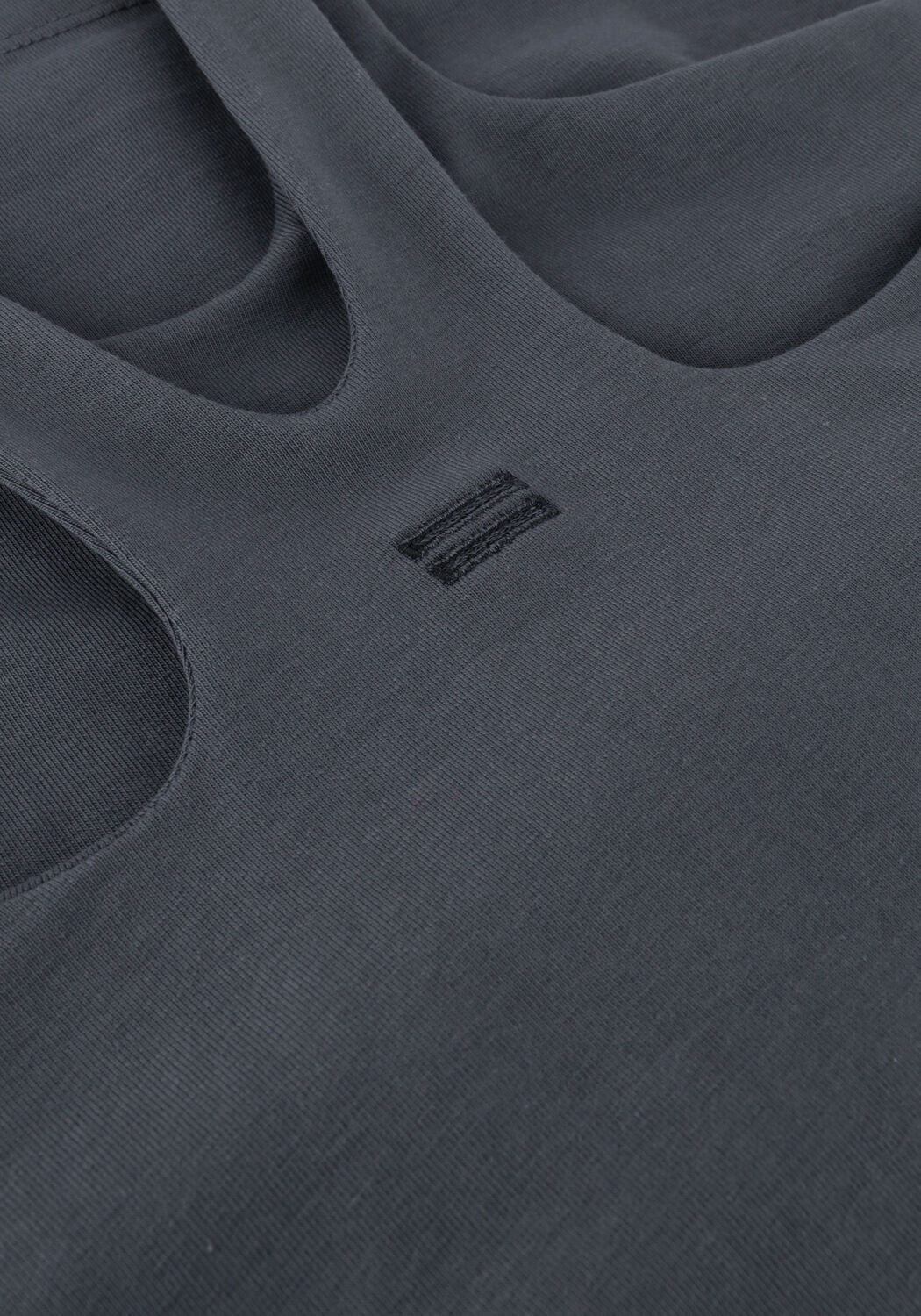 Blauwe 10DAYS Top SPORTY WRAPPER - large