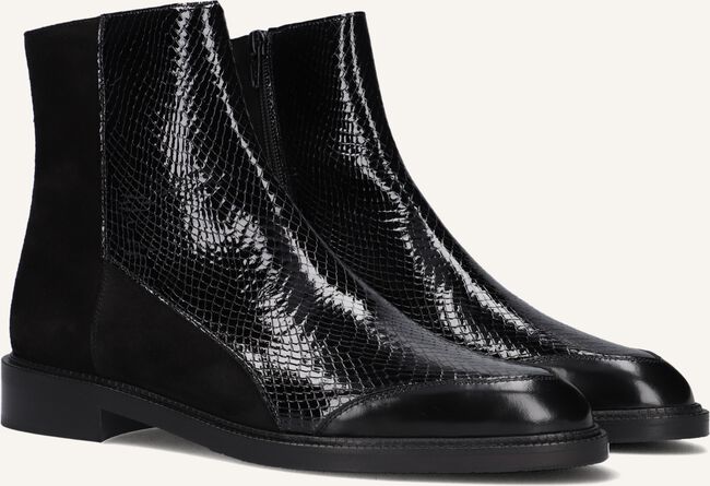 Zwarte PERTINI Enkellaarsjes 32848 Zwarte PERTINI Enkellaarsjes 32848 - large