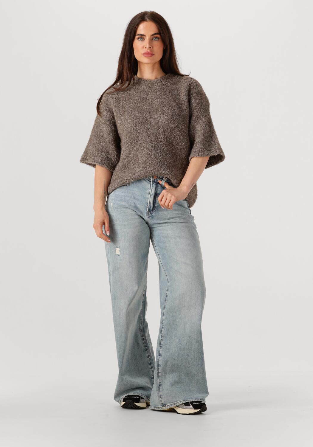 AMERICAN VINTAGE Pull ZOLLY en taupe - large