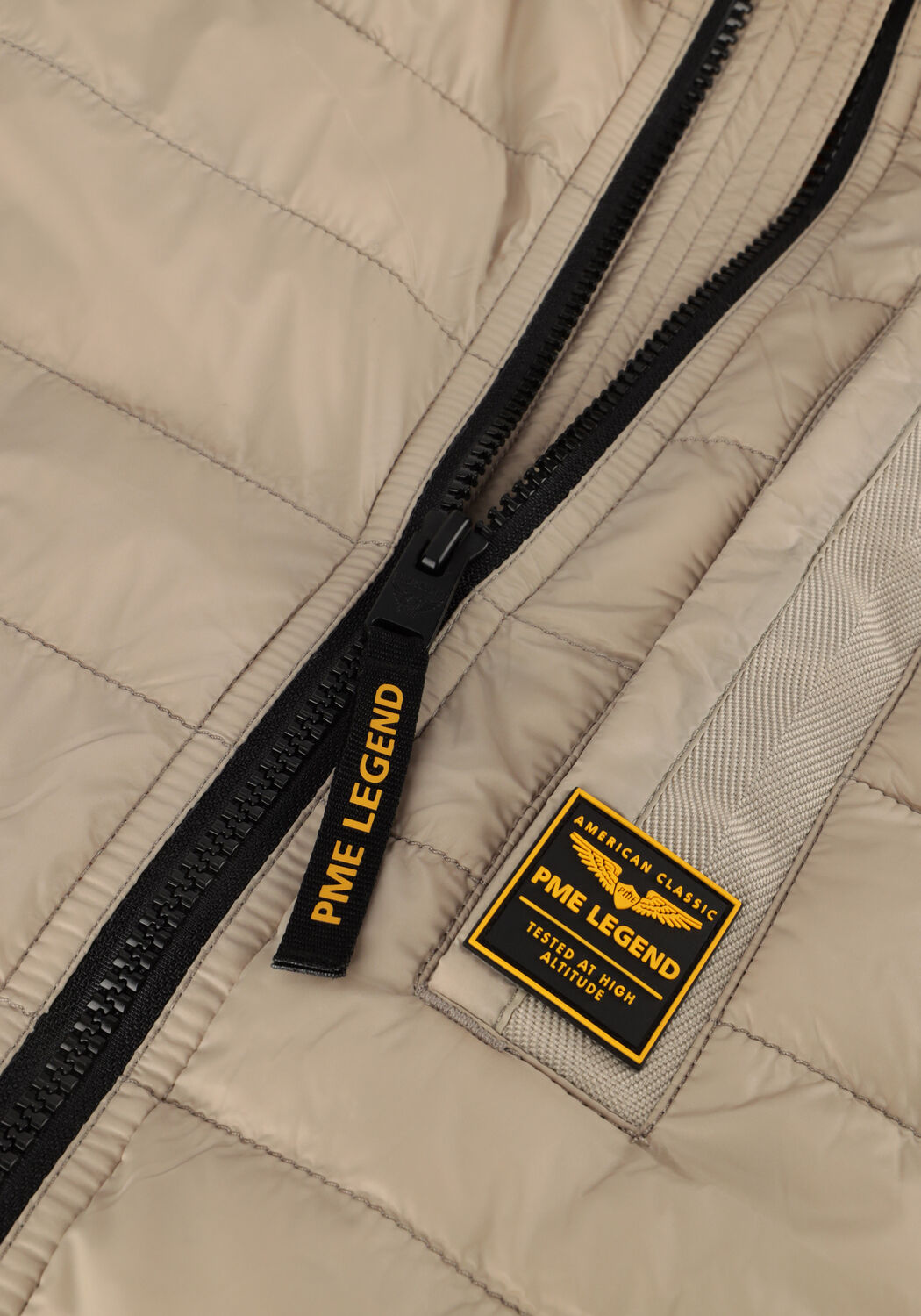 PME LEGEND Veste matelass&eacute; SHORT JACKET MILES MENTOR CYLON en beige - large