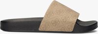 Beige GUESS Badslippers COLICO - medium