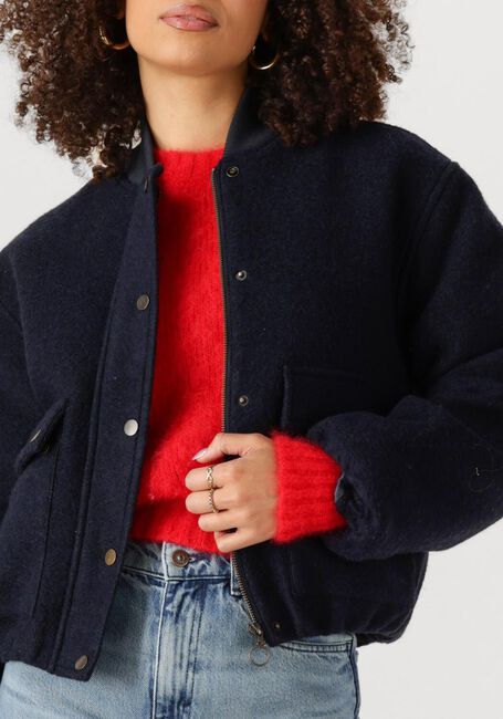 Zwarte BY-BAR Gilet MAGGIE WOOL JACKET - large