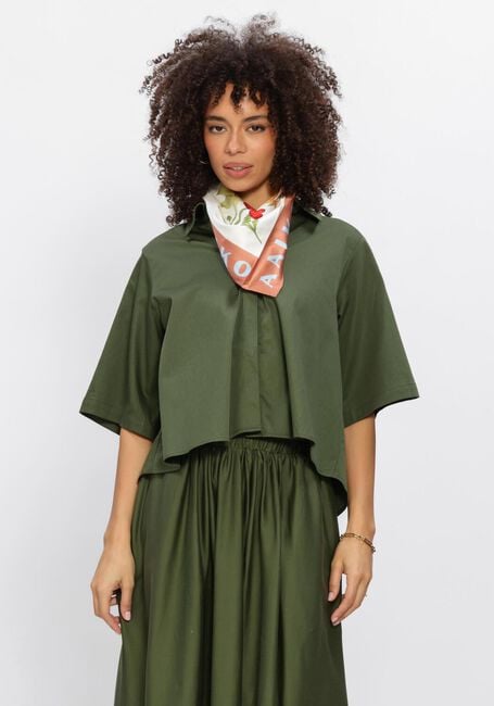 Donkergroene EST'SEVEN  ALIJAH BLOUSE RNBW - large