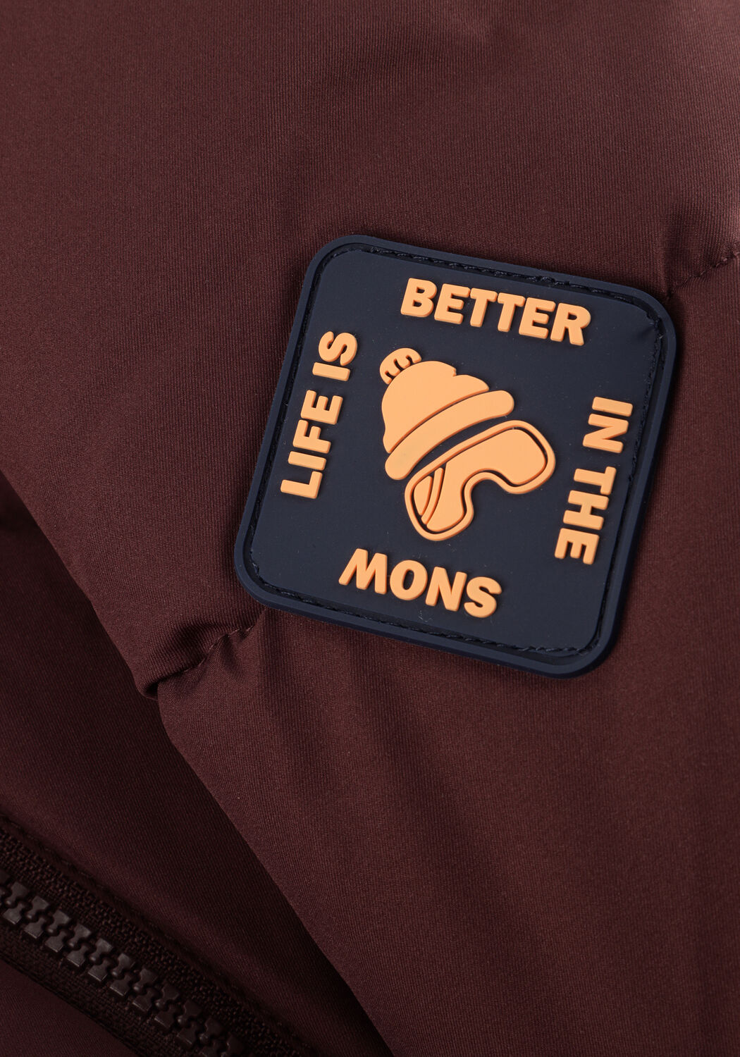 Z8 Veste matelass&eacute; DAVION en marron - large