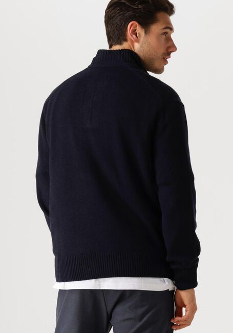 LACOSTE Pull 1HA1 MEN SWEATER ZIP Bleu foncé - large