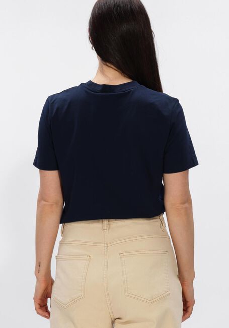 Donkerblauwe TOMMY HILFIGER T-shirt TH SCRIPT REG C-NK SS TEE - large