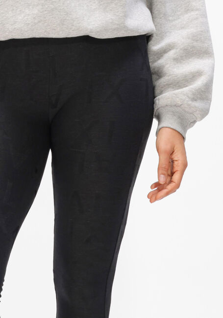 ALIX THE LABEL LADIES KNITTED ALIX JACQUARD LEGGING Pantalons en noir - large
