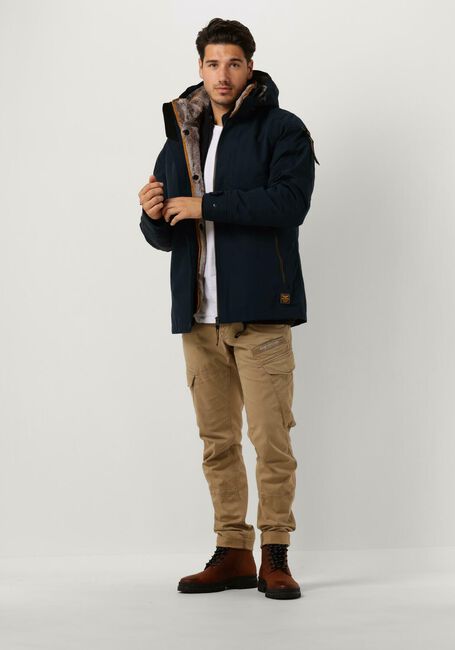 Zwarte PME LEGEND Vest ZIP JACKET COTTON STRUCTURE MIX - large