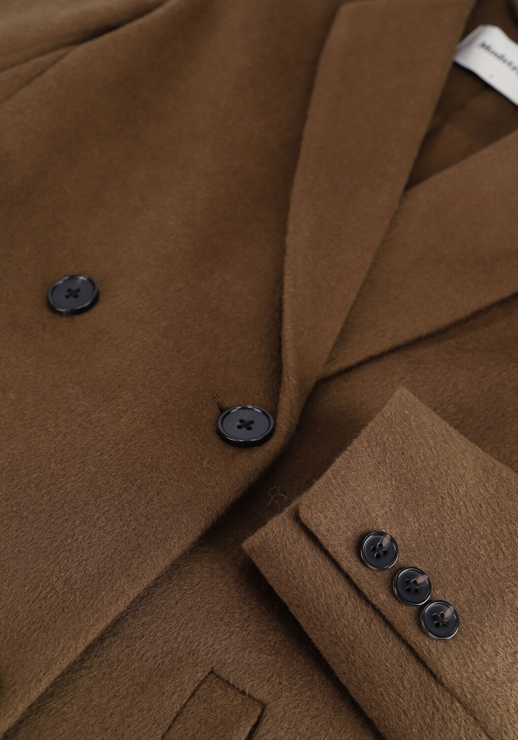 MODSTR&Ouml;M Manteau ODELIA LONG COAT en marron - large