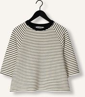 Witte CO'COUTURE T-shirt ERINCC STRIPE TEE Witte CO'COUTURE T-shirt ERINCC STRIPE TEE - medium