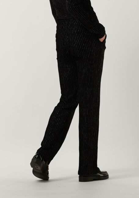 ANOTHER LABEL Pantalon évasé RIVOLI VELVET PANTS en noir - large