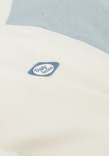 DAILY7 T-shirt T-SHIRT CONTRAST Blanc - large