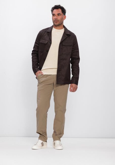 PROFUOMO OVERSHIRT LL GD Surchemises en marron - large