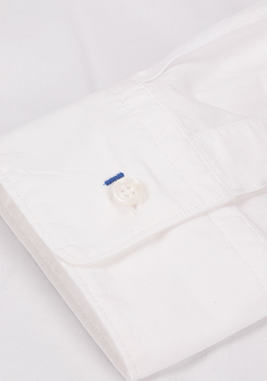 Witte SCOTCH & SODA Casual overhemd SOLID SLIM FIT SHIRT - large