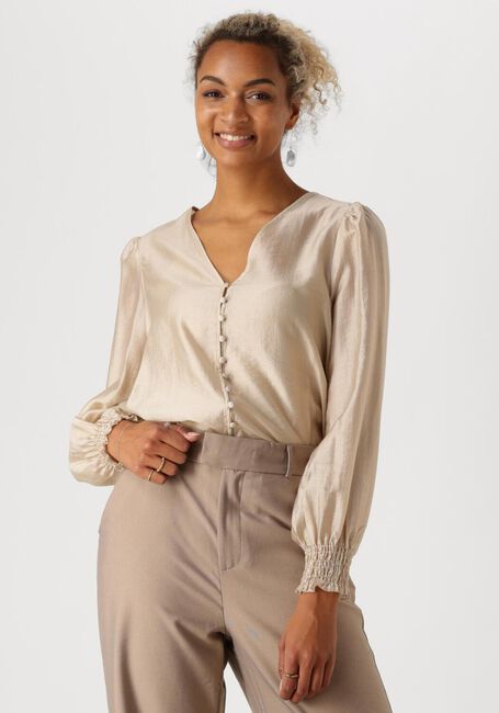 Beige MSCH COPENHAGEN  MSCHIBINA ROMINA SHIRT - large