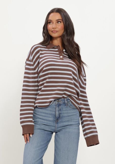 BOII STUDIOS Pull ADANNE en marron - large