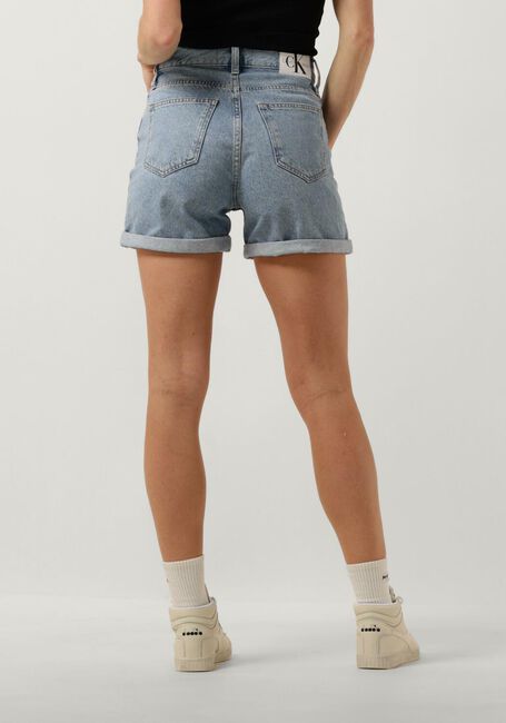 CALVIN KLEIN Pantalon courts MOM SHORT en bleu - large