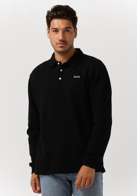 FOR&Eacute;T Pull HERB POLO SWEATSHIRT en noir - large