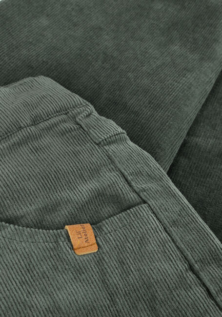 LIL' ATELIER Slim fit jeans NMMRYAN HW REG AN CORD PANT 5510-LY en vert - large