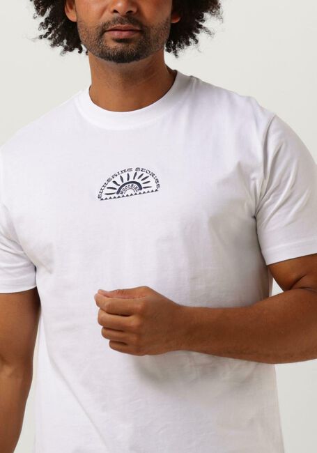 Witte WOODBIRD T-shirt RICS SUNSHINE TEE - large