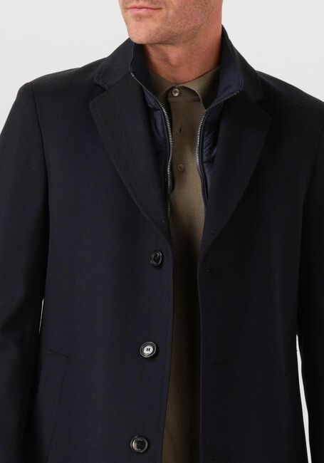 Donkerblauwe BOSS BLACK Mantel HYDE-BIB-254 - large