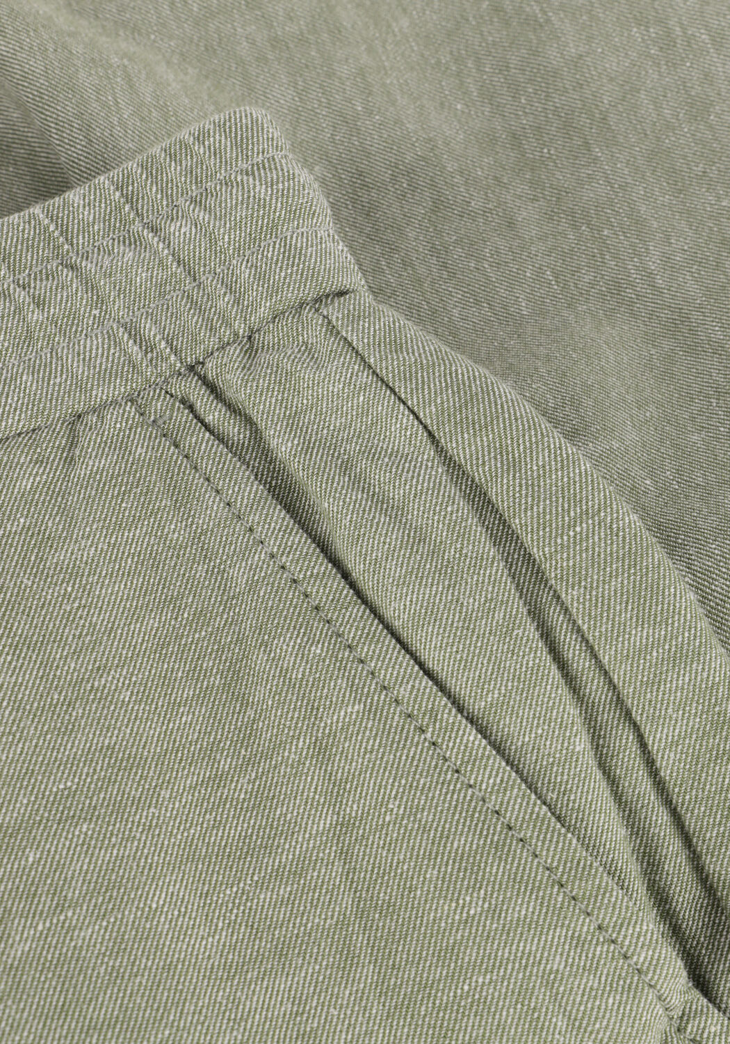SCOTCH & SODA Pantalon courte FAVE COTTON/LINEN TWILL BERMUDA Olive - large
