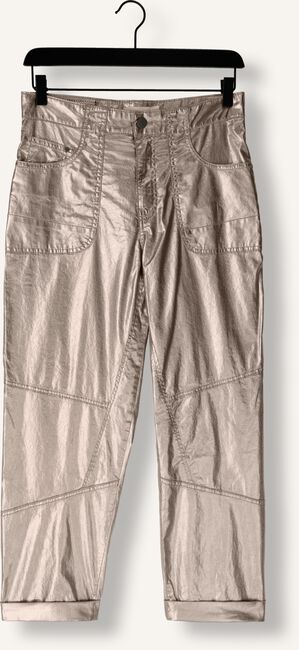 Bronzen SUMMUM Pantalon LOOSE TAPERED PANTS FOIL COATED TWILL Bronzen SUMMUM Pantalon LOOSE TAPERED PANTS FOIL COATED TWILL - large