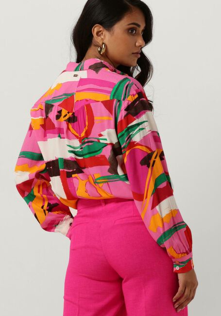 POM AMSTERDAM MILLY CAPE TOWN BLOUSE Blouses en rose - large