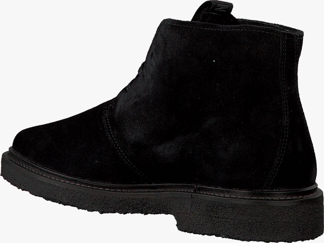 NUBIKK Chaussures à lacets LOGAN DESERT SUEDE en noir - large