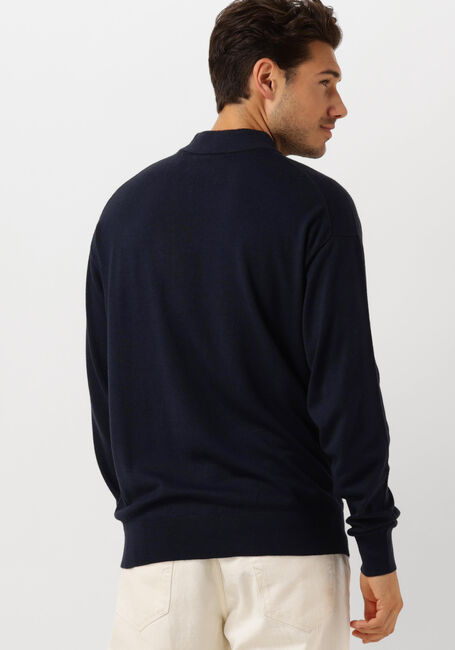SCOTCH & SODA Pull DROPPED SHOULDER MOCK NECK PULLOVER Bleu foncé - large