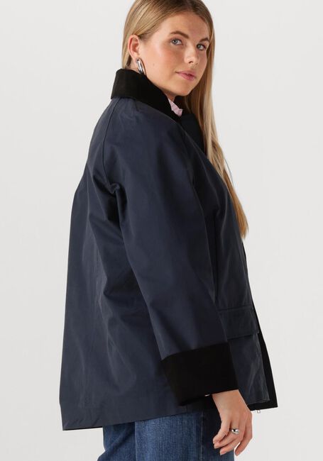 NEO NOIR Jack ANASTACIA CORD JACKET Bleu foncé - large