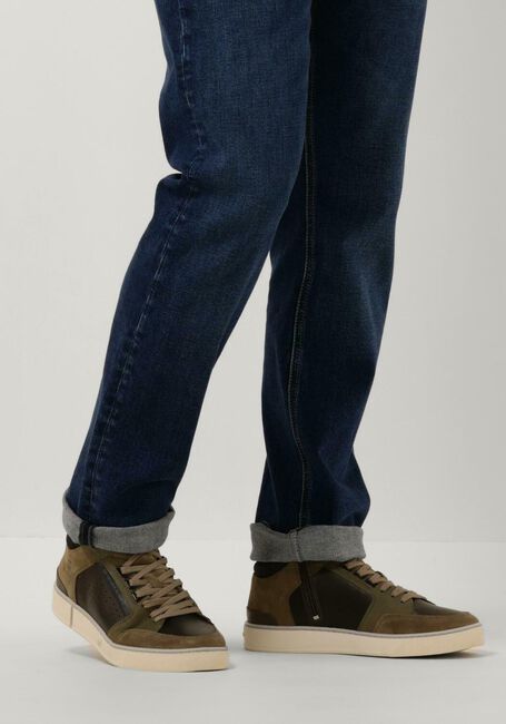 G-STAR RAW Baskets montantes RAVOND II MID LEA M en vert - large