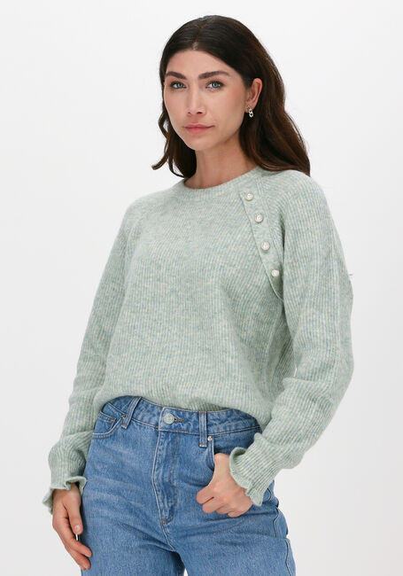 Groene NEO NOIR Trui ASLI KNIT BLOUSE - large