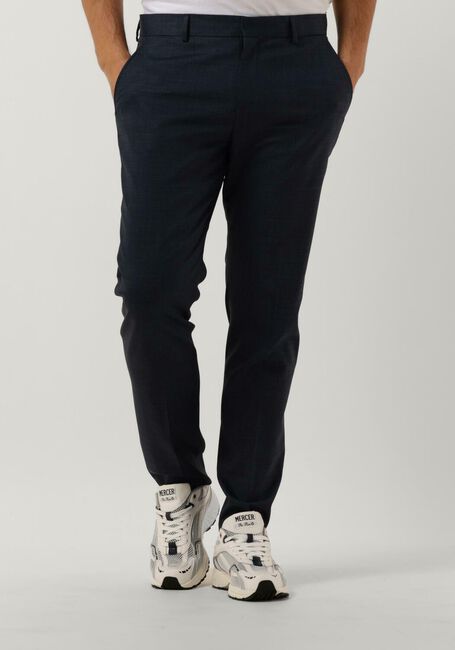 Donkerblauwe SELECTED HOMME Pantalon SLHSLIM-STATE FLEX BL STR TRS - large