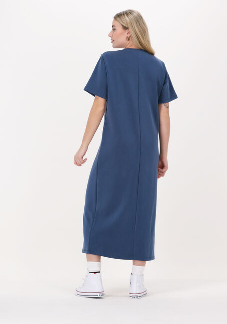 Blauwe MY ESSENTIAL WARDROBE Midi jurk ELLE LONG DRESS - large