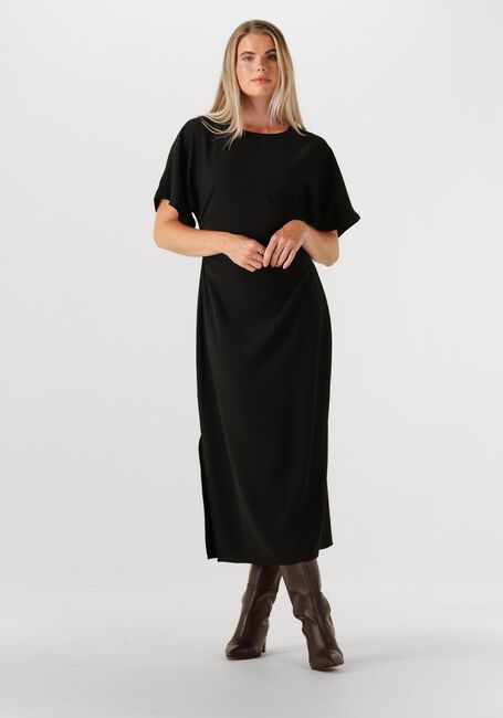 NEO NOIR Robe midi MILOINE DRAPE DRESS en noir - large
