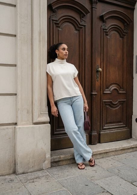 DRYKORN Wide jeans MEDLEY Bleu clair - large