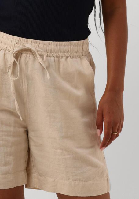 NEO NOIR SHEA LINEN SHORTS Pantalons Sable - large