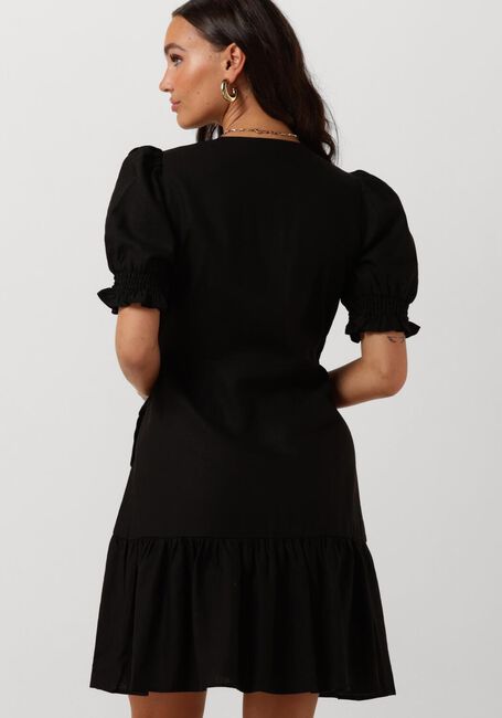 Y.A.S. Mini robe YASFLAXY SS WRAP DRESS en noir - large