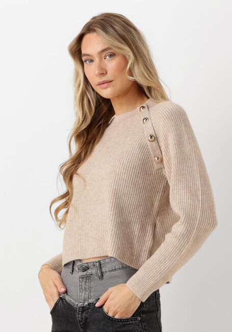 CO'COUTURE Pull THE ROW OFFICER RIB KNIT en beige - large
