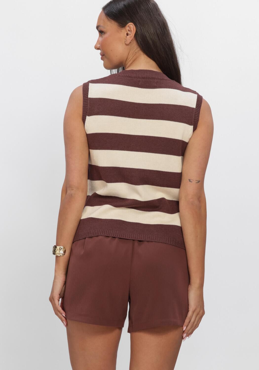 YDENCE KNITTED TOP JUDITH Hauts & T-shirts en multicolore - large