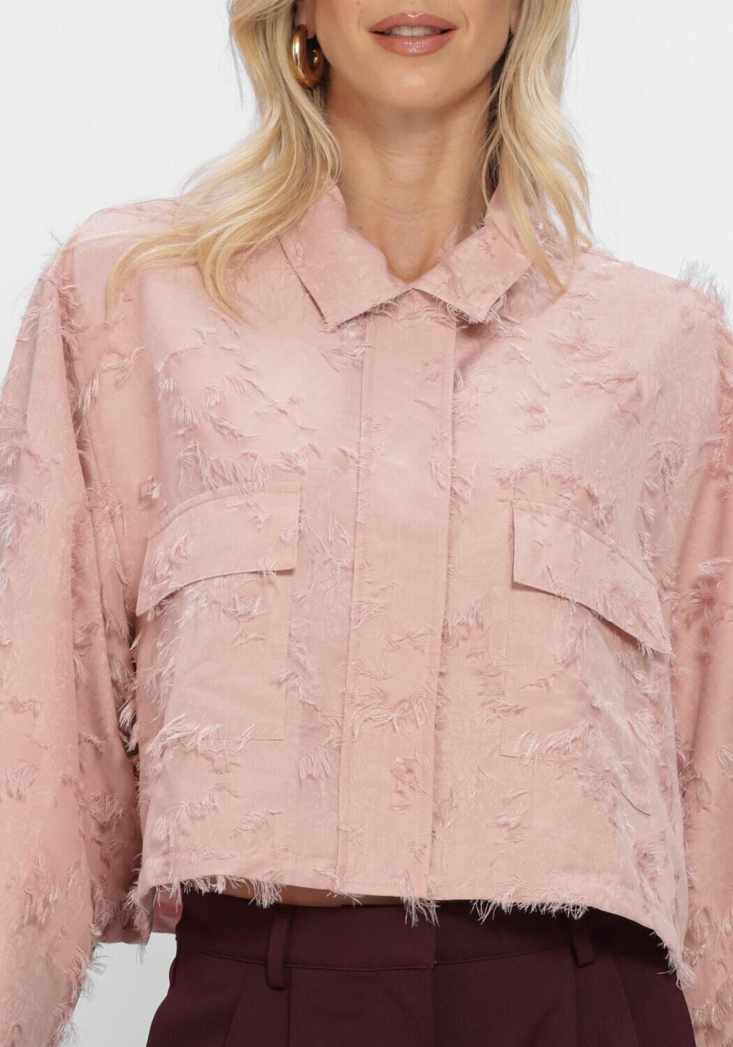 STUDIO AMAYA CALIRA BLOUSE Blouses en rose - large