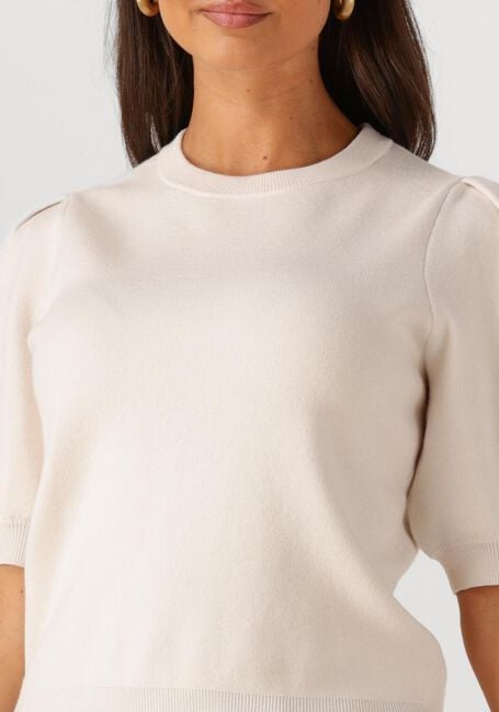 OBJECT Pull OBJYUKI S/S RE KNIT PULLOVER 140 Blanc - large