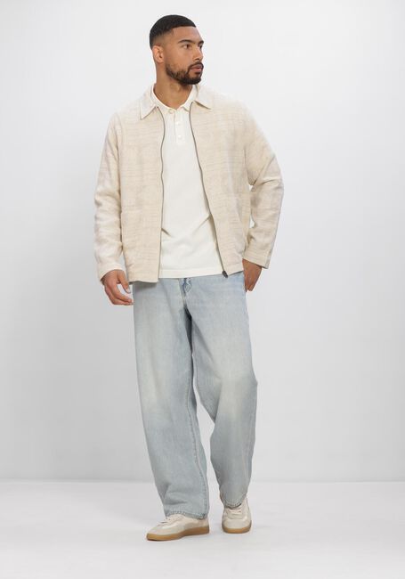JC RAGS OVERSHIRT BENJI JACQUARD Surchemises en beige - large