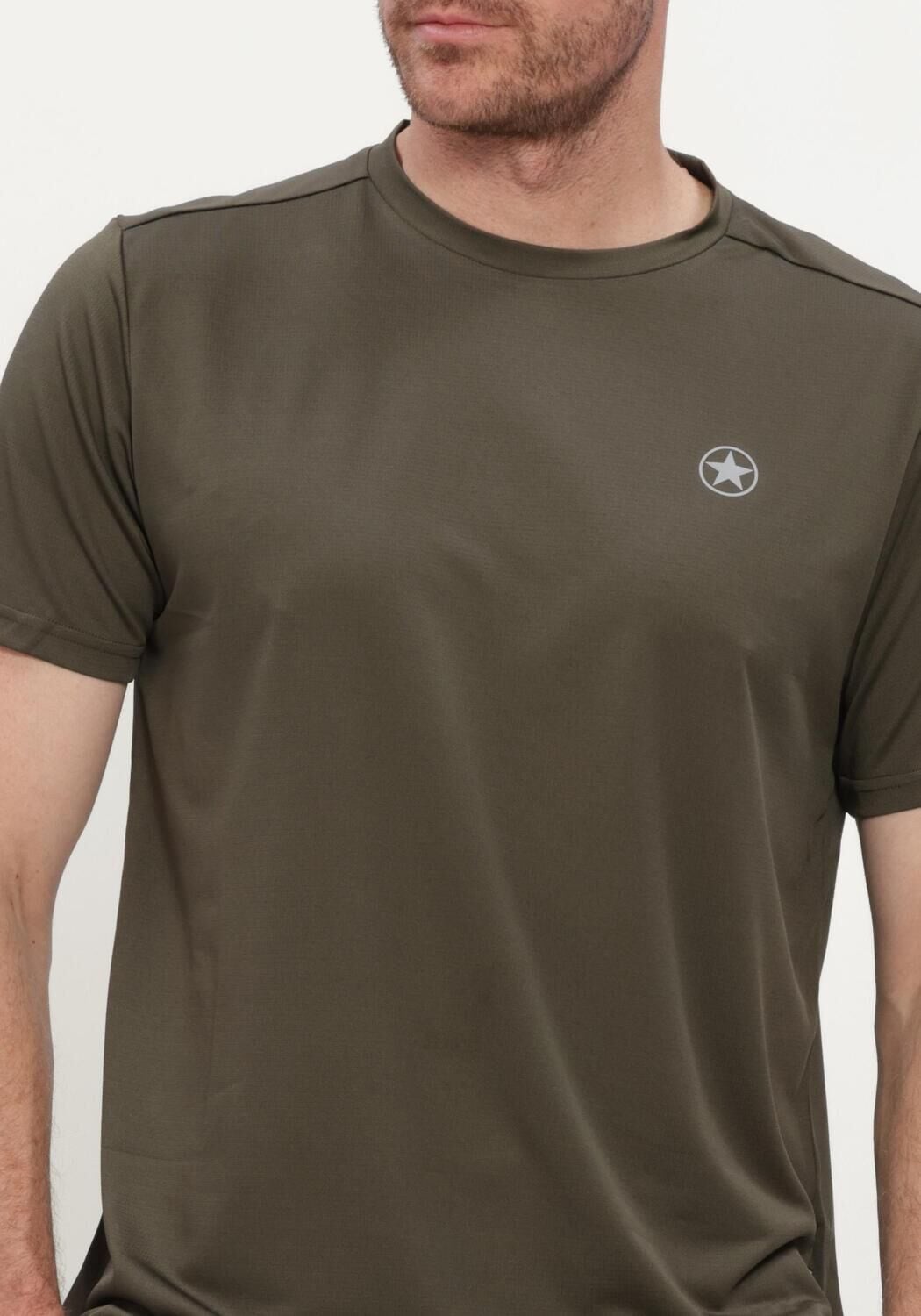 Groene AIRFORCE Polo / T-shirt EASTON SPORT T-SHIRT - large