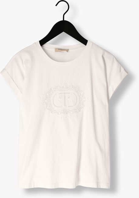 Ecru TWINSET MILANO T-shirt KNITTED T-SHIRT - large