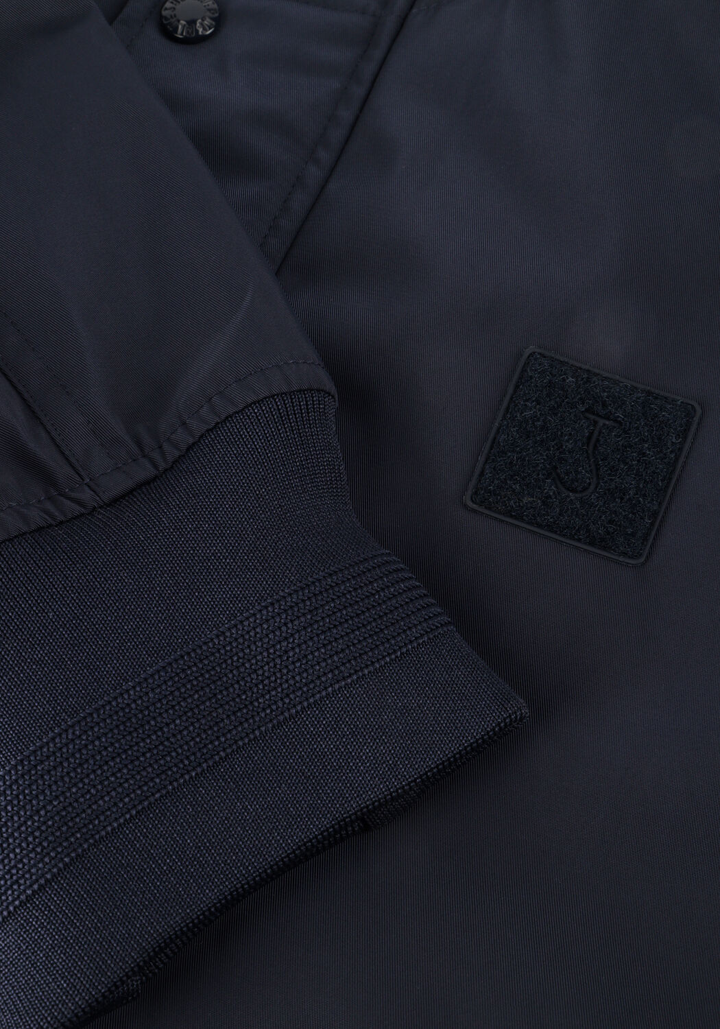 Blauwe BUTCHER OF BLUE Jack CARLO SATIN BOMBER - large