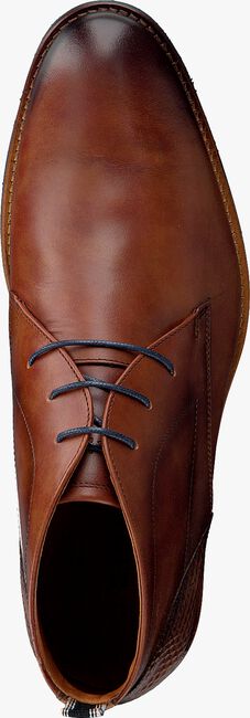 VAN LIER Chaussures à lacets 1955325 en cognac  - large