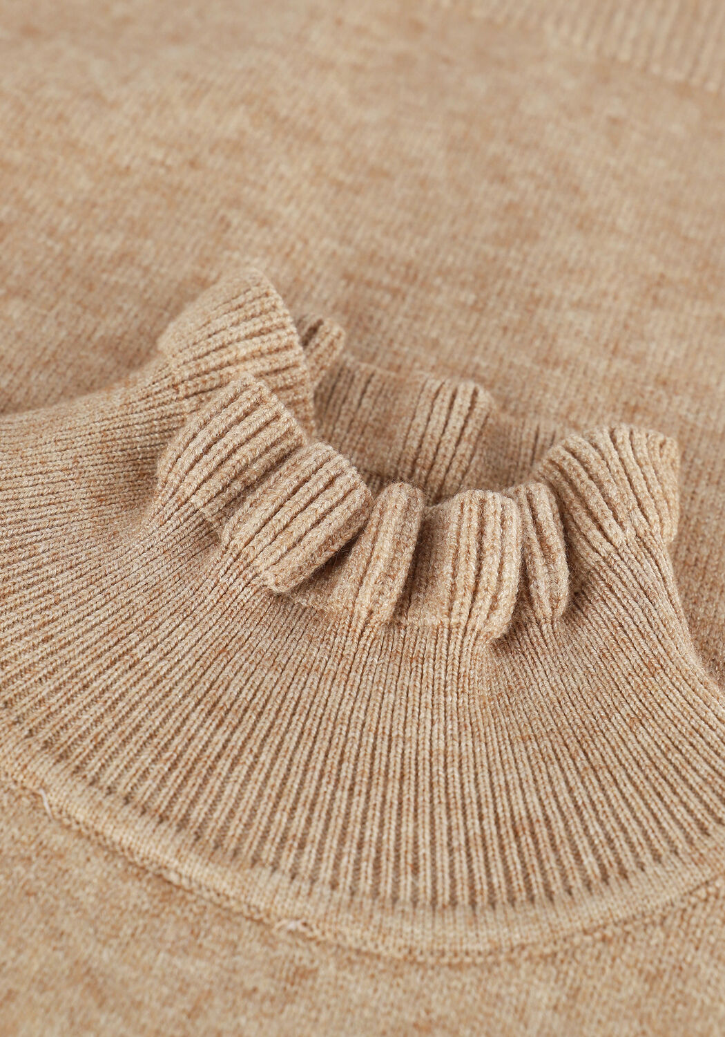 MINUS Pull CECELINE KNIT PULLOVER en camel - large