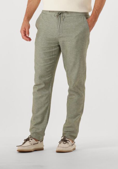 Groene SCOTCH & SODA Chino WARREN COTTON LINEN TWILL JOGGER - large